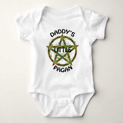 Daddys Little Pagan Baby Bodysuit