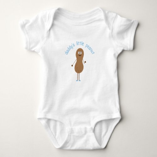 Daddys Little Peanut Baby Bodysuit