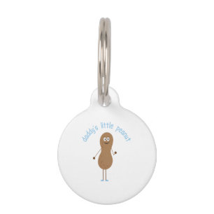 Daddys Little Peanut Pet ID Tag
