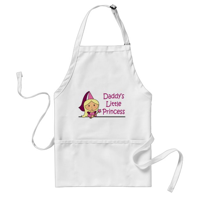 Daddy's Little Princess Adult Apron (Front)