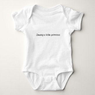 Daddy's little princess baby bodysuit