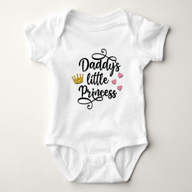 Daddy's Little Princess Bodysuit (Front)