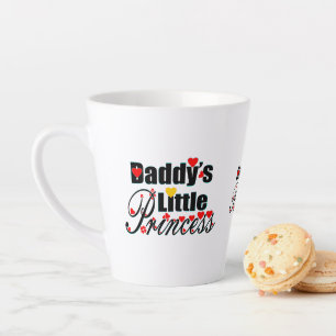 ❤✔Daddy's Little Princess Fabulous Latte Mug