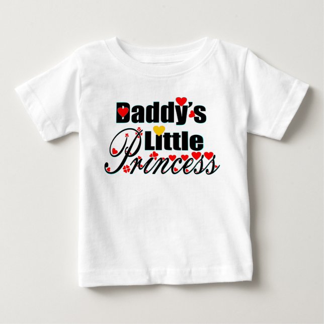 ❤✔Daddy's Little Princess Fabulous Longsleeve Baby T-Shirt (Front)