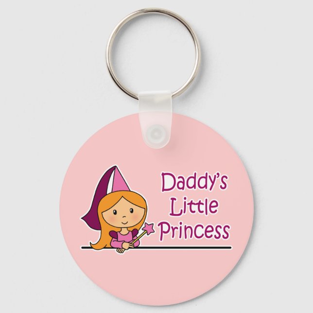 Daddy's Little Princess Keychain (Front)