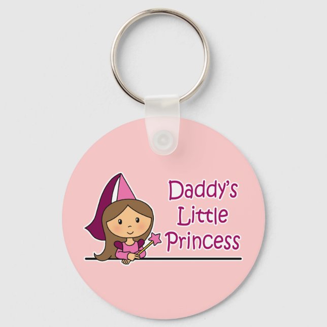 Daddy's Little Princess Keychain (Front)