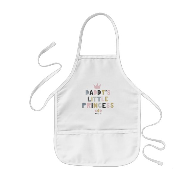Daddy's Little Princess Kids' Apron (Front)