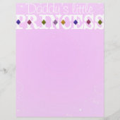 Daddy's Little Princess Letterhead (Front)