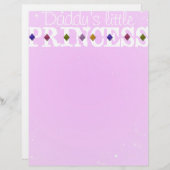 Daddy's Little Princess Letterhead (Front/Back)