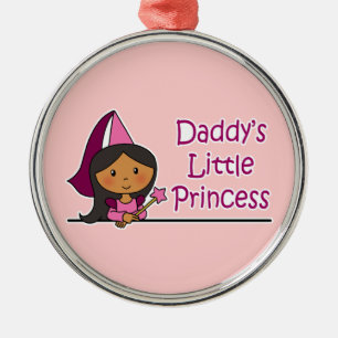 Daddy's Little Princess Metal Ornament