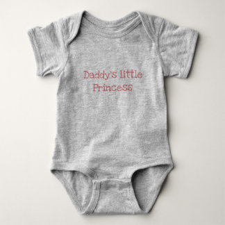 Daddy's little Princess onsie Baby Bodysuit