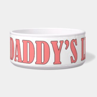 Daddy's Little Princess petbowl