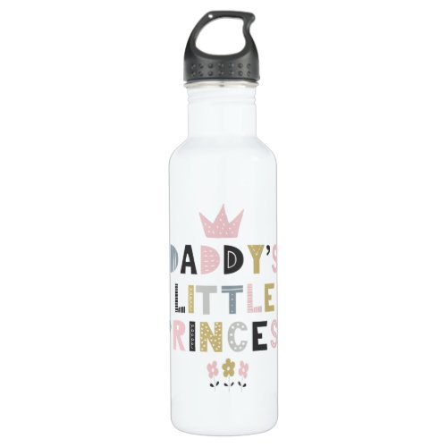 Daddys Little Princess Stainless Steel Water Bottle