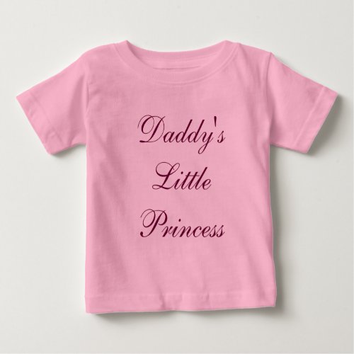 Daddys little princess tee