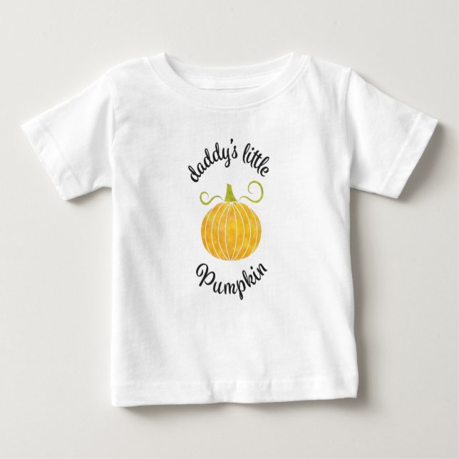 Daddy's little pumpkin baby T-Shirt (Front)