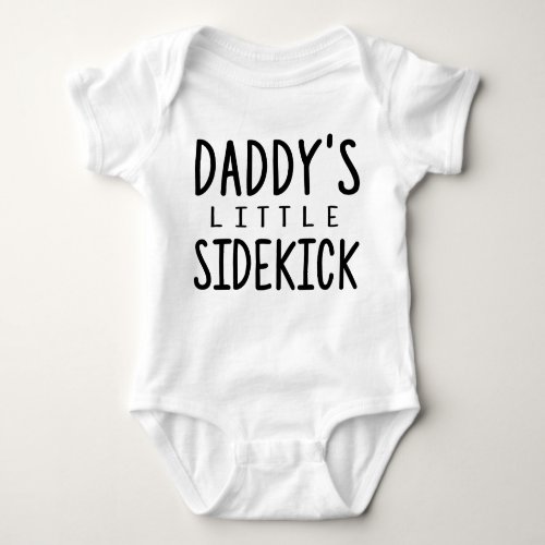 Daddys Little Sidekick Baby Bodysuit