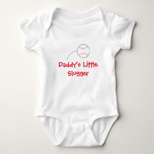 "Daddy's Little Slugger" Baby Bodysuit