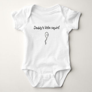 Daddy's little squirt! baby bodysuit