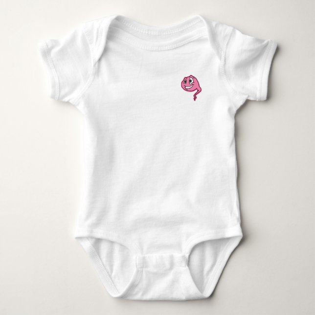 Daddys Little Swimmer Baby Bodysuit (Front)