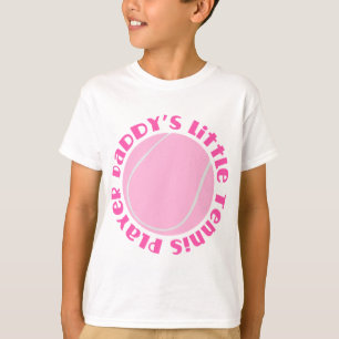Daddys Little Tennis Player T-Shirt