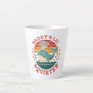 Daddys Little Whale Latte Mug