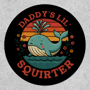 Daddys Little Whale Patch