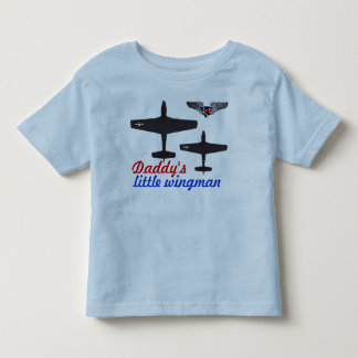 Daddy's little wingman toddler t-shirt