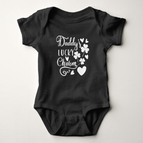 Daddys Lucky Charm Baby Bodysuit