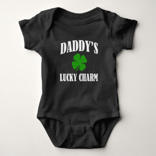 Daddy's Lucky Charm Baby St. Patricks day shirt