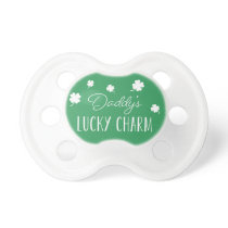 Daddy's Lucky Charm | Cute St. Patrick's Day Pacifier