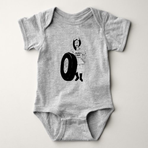 Daddys Mechanic Baby Bodysuit