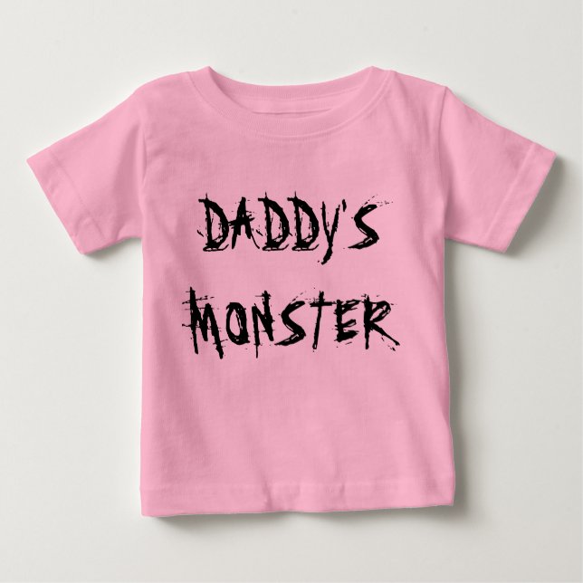Daddy's Monster Toddler Shirt (Front)