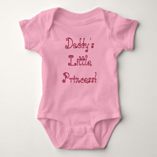 Daddy's Princess Baby Bodysuit