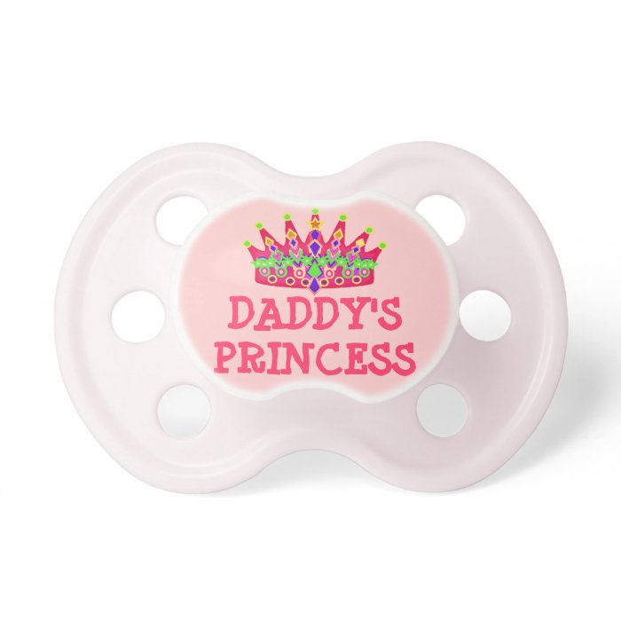 Daddy's Princess Baby Pacifier