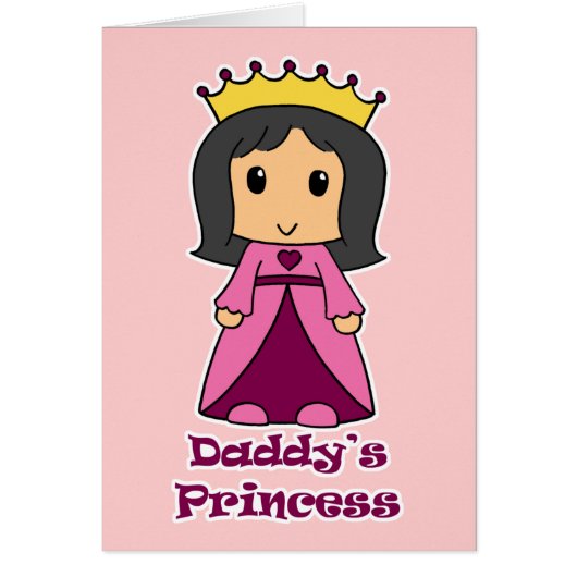 Daddy's Princess Cards (Front)