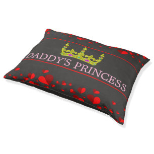 Daddy's princess pet bed
