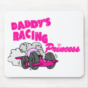 Daddy's Racing Princess Mouse Pad