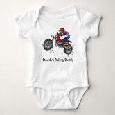 Motocross Baby Bodysuit Daddys Next Riding Buddy Dirt Bike 