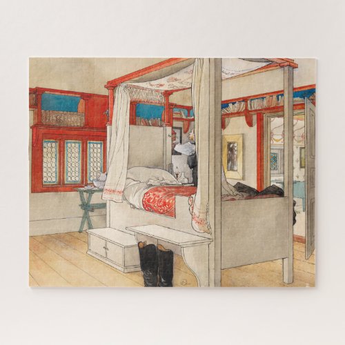 Daddys Room by Carl Larsson Jigsaw Puzzle