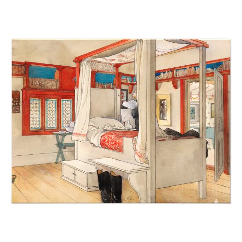 Daddys Room by Carl Larsson Photo Print