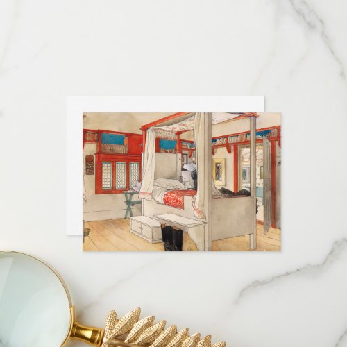 Daddys Room by Carl Larsson Thank You Card