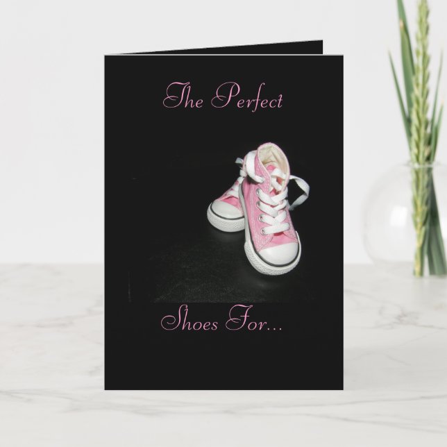 Daddy's Shoes Card (Front)