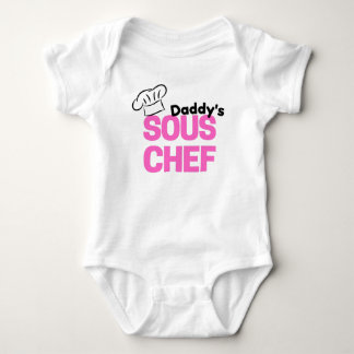 Daddy's Sous Chef Future Cooking Buddy Baby Bodysuit