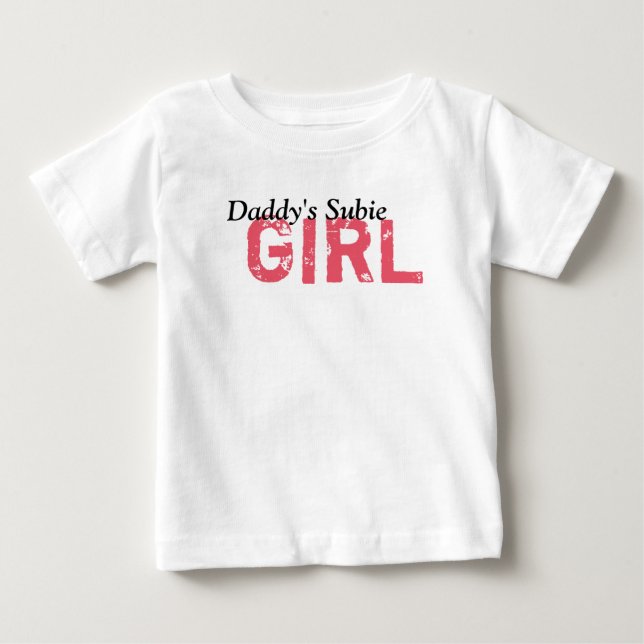 Daddy's Subie Girl Baby T-Shirt (Front)
