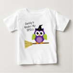 Daddy&#39;s Under My Spell Baby T-shirt at Zazzle