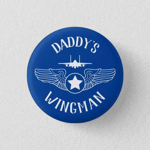 Daddys Wingman Strike Eagle Jet Button