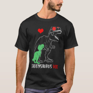 Daddysaurus Daddy Rex Autism Awareness Proud Dad T-Shirt