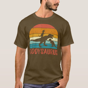 Daddysaurus Daddy Trex Fathers Day Dinosaur Dad Pa T-Shirt