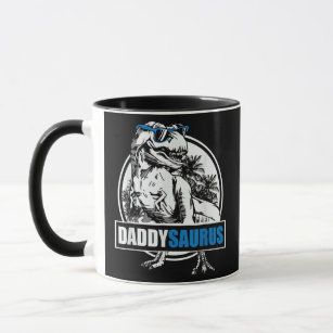 Daddysaurus Father's Day Birthday Dinosaur Trex Mug
