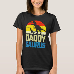 Daddysaurus Fathers Day  Daddy Saurus Men Dad T-Shirt